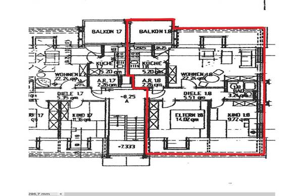 Etagenwohnung in 47533 Kleve mit 82,44 m² kaufen