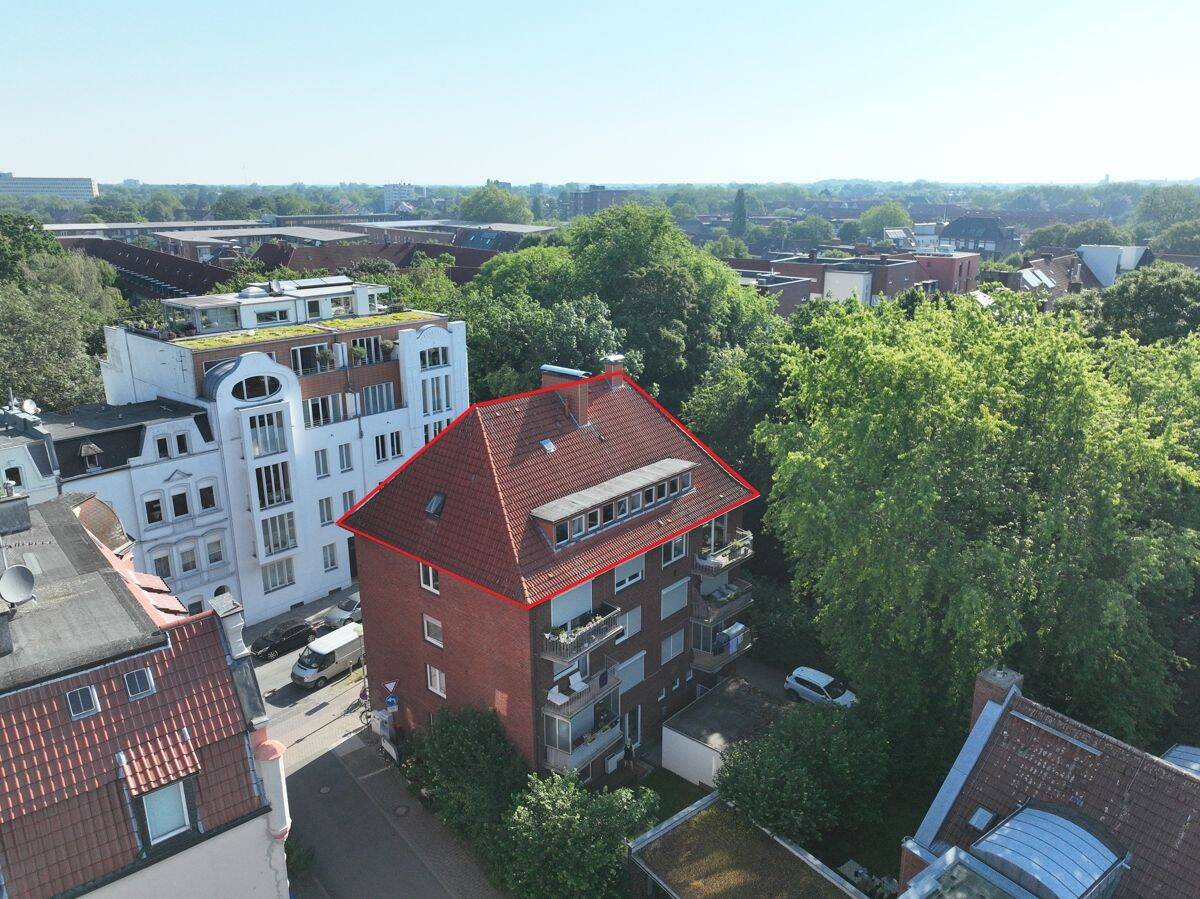 Wohnen direkt neben der Aa - Zwei Dachgeschosswohnungen und eine Ausbaureserve im Dachboden – Münster – Vorschaubild 2