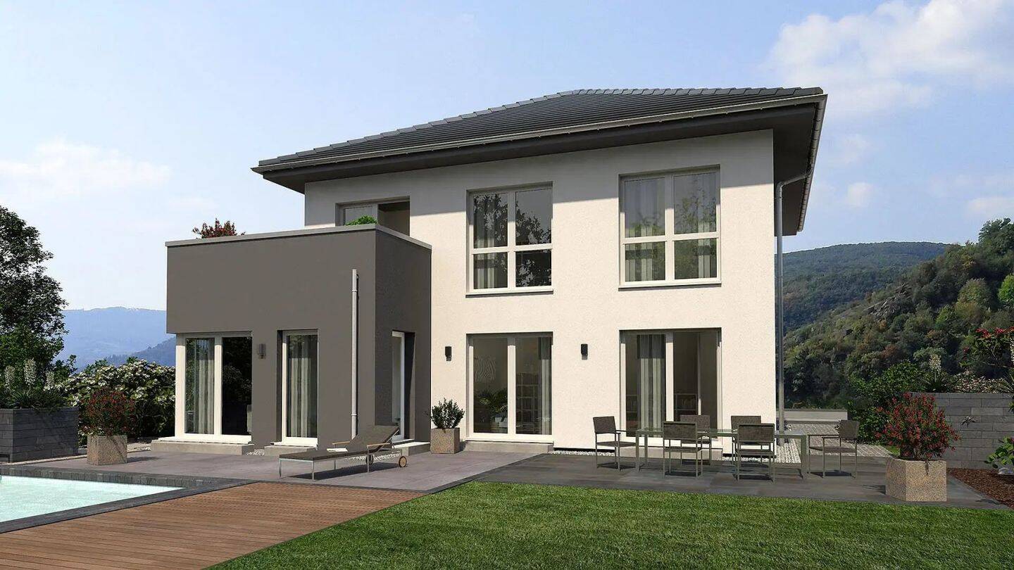Individuelles 2 Generationen Zweifamilienhaus zum Kauf - Zwei Wohneinheiten ein Haus - ZweiRaum 02