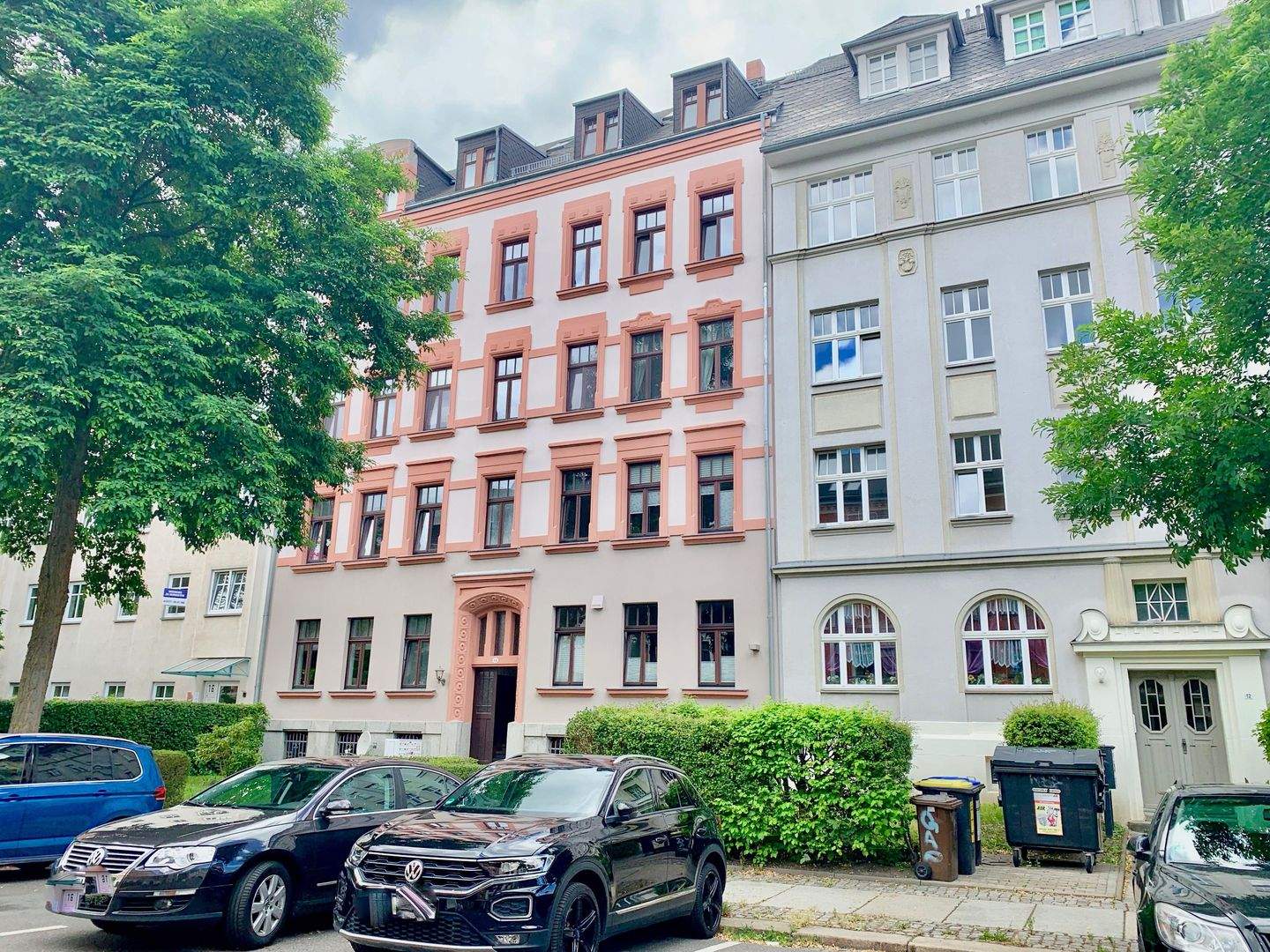 Voll möblierte 2-Raum-Wohnung im Chemnitzer Stadtteil Schlosschemnitz