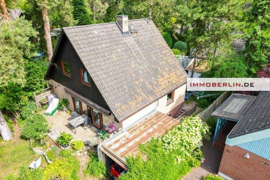 IMMOBERLIN.DE - Charmantes modernisiertes Haus mit Südwestgarten in Wohlfühllage