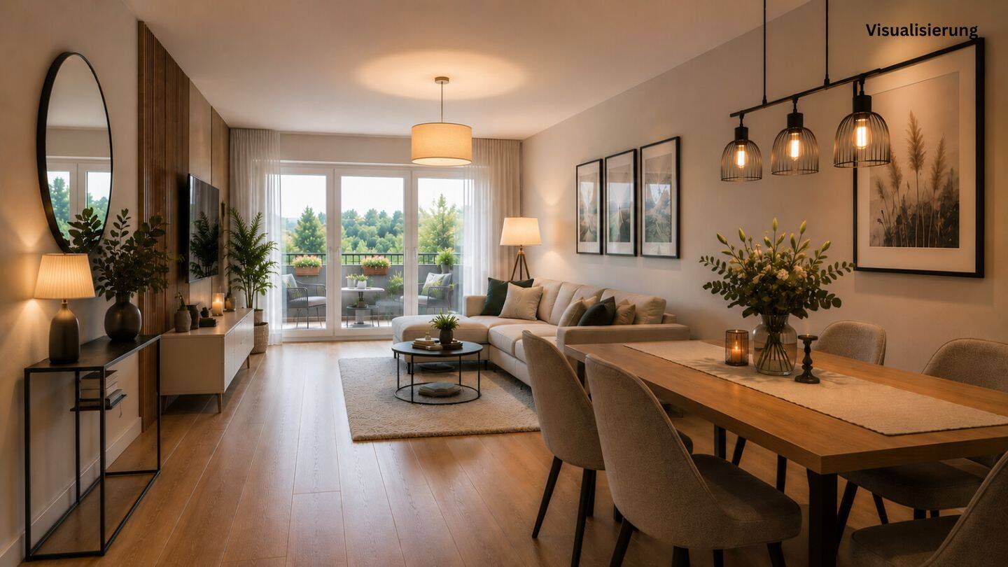 Großzügige 4-Zimmer-Eigentumswohnung im Herzen von Hilden – Hilden – Vorschaubild 2