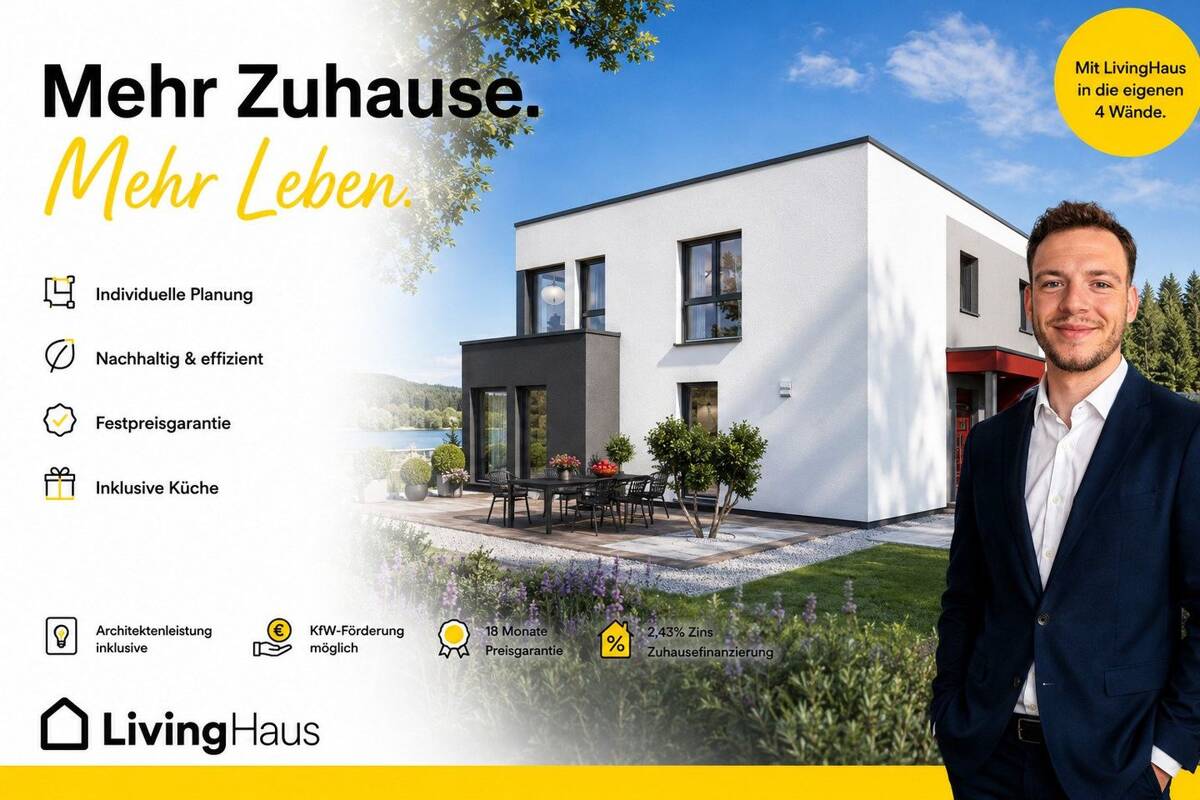 Living Haus | Ein Zuhause, das nicht von der Stange kommt | KfW 40 & QNG – 46238 Bottrop – Bild 1 von 9