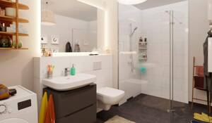 Barrierefrei e Eigentumswohnung im vierten Obergeschoss mit Loggia und Gäste-WC – 40597 Düsseldorf – Vorschaubild 7