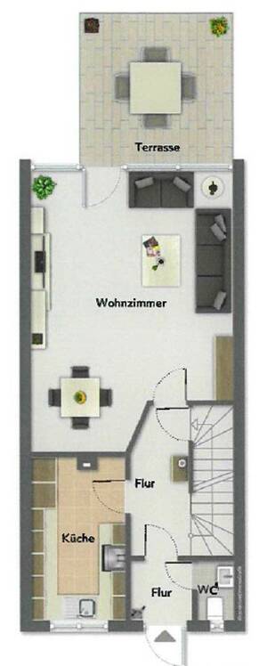 Reihenmittelhaus mit Potential in ruhiger Lage von Frankfurt-Eschersheim – 60433 Frankfurt am Main – Vorschaubild 7