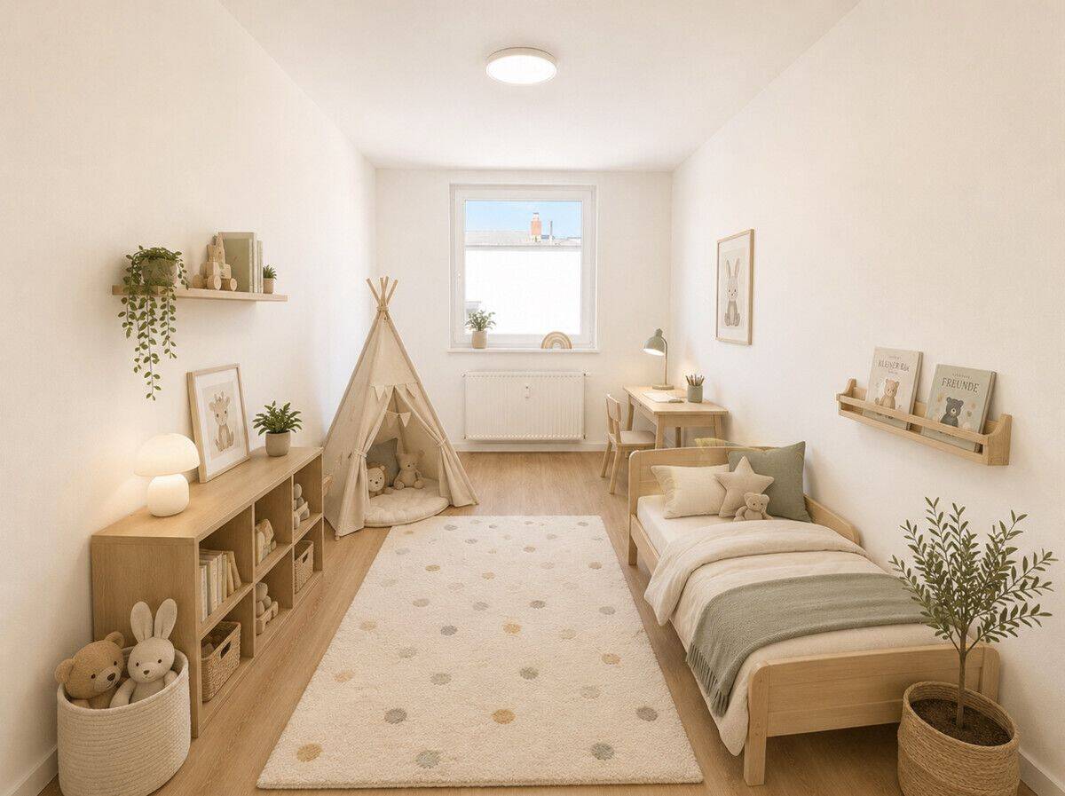 Freie sanierte 3-Zimmer-DG-Wohnung mit offenem Wohnkonzept in direkter Nähe zur Lübecker Altstadt! – Lübeck – Vorschaubild 9