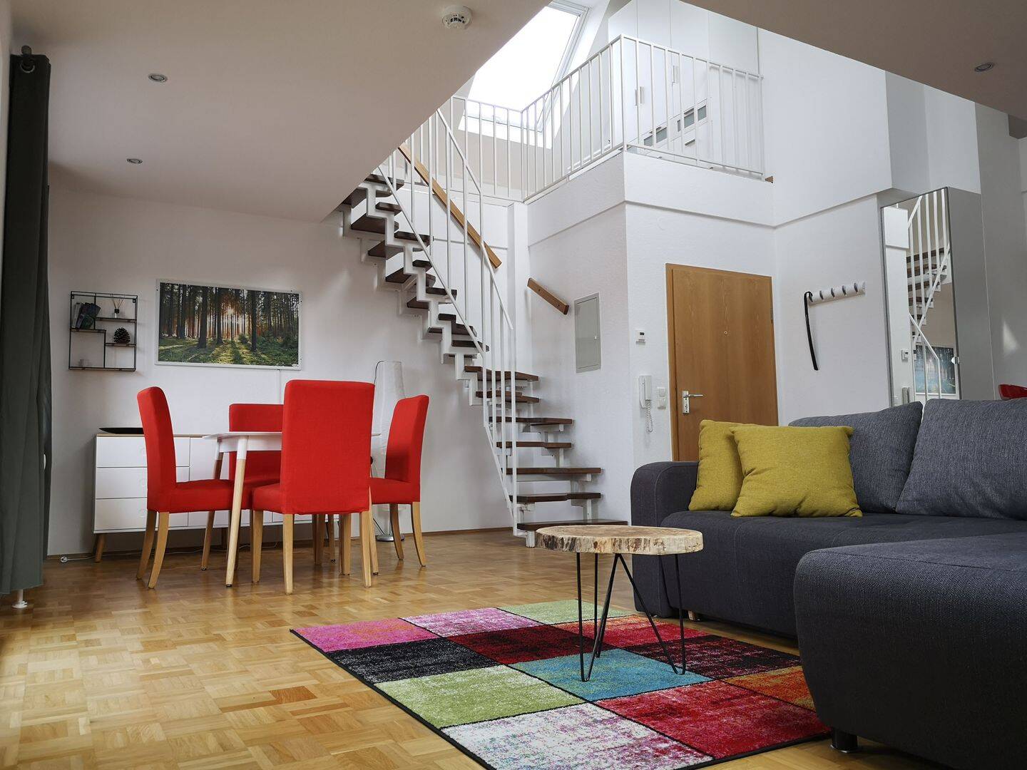 1-Zimmer-Wohnung (Maisonette) mit Balkon in St Johannis zu vermieten