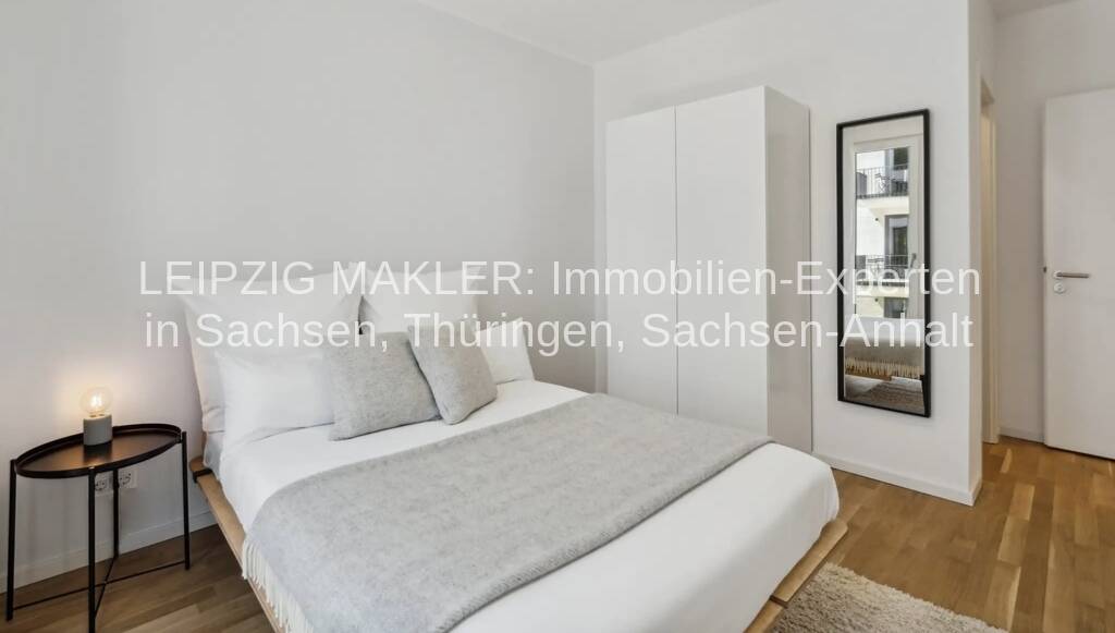 Privates, möbliertes Zimmer im modernen Co-Living Apartment - All-Inclusive im Zentrum von Leipzig – Leipzig – Vorschaubild 4