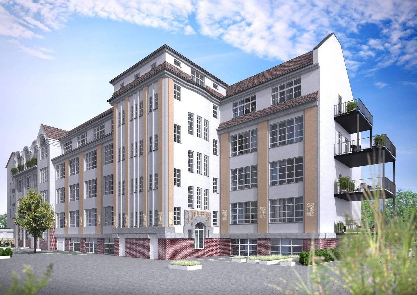 BEZUGSFREI FÜR EIGENNUTZER: 3-RAUM-WOHNUNG IN OPTIMALER CITYLAGE IM GRAFISCHEN HOF - WOHNEN IM LOFTSTIL – Leipzig – Vorschaubild 2