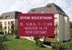 OFFENE BESICHTIGUNG I So., 16.08. I 11-12 UHR - Durchdachter Grundriss mit hohem Komfort, zwei Balkonen & Abstellraum