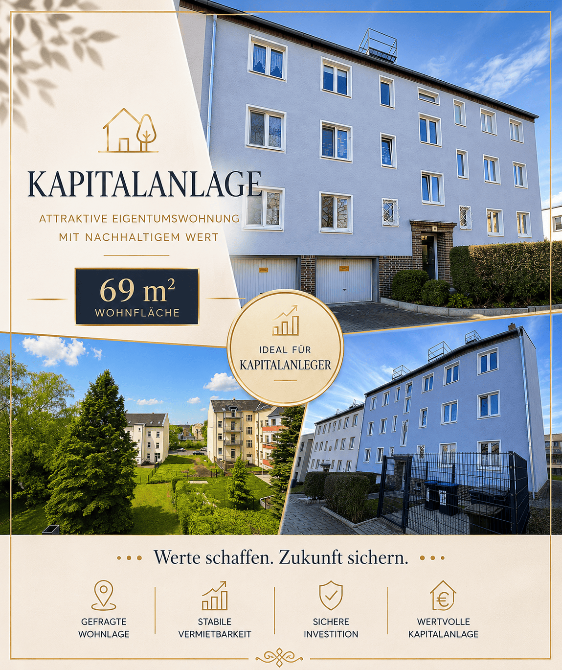 Wohnen in Gablenz....grüne Aussicht und ruhige Lage