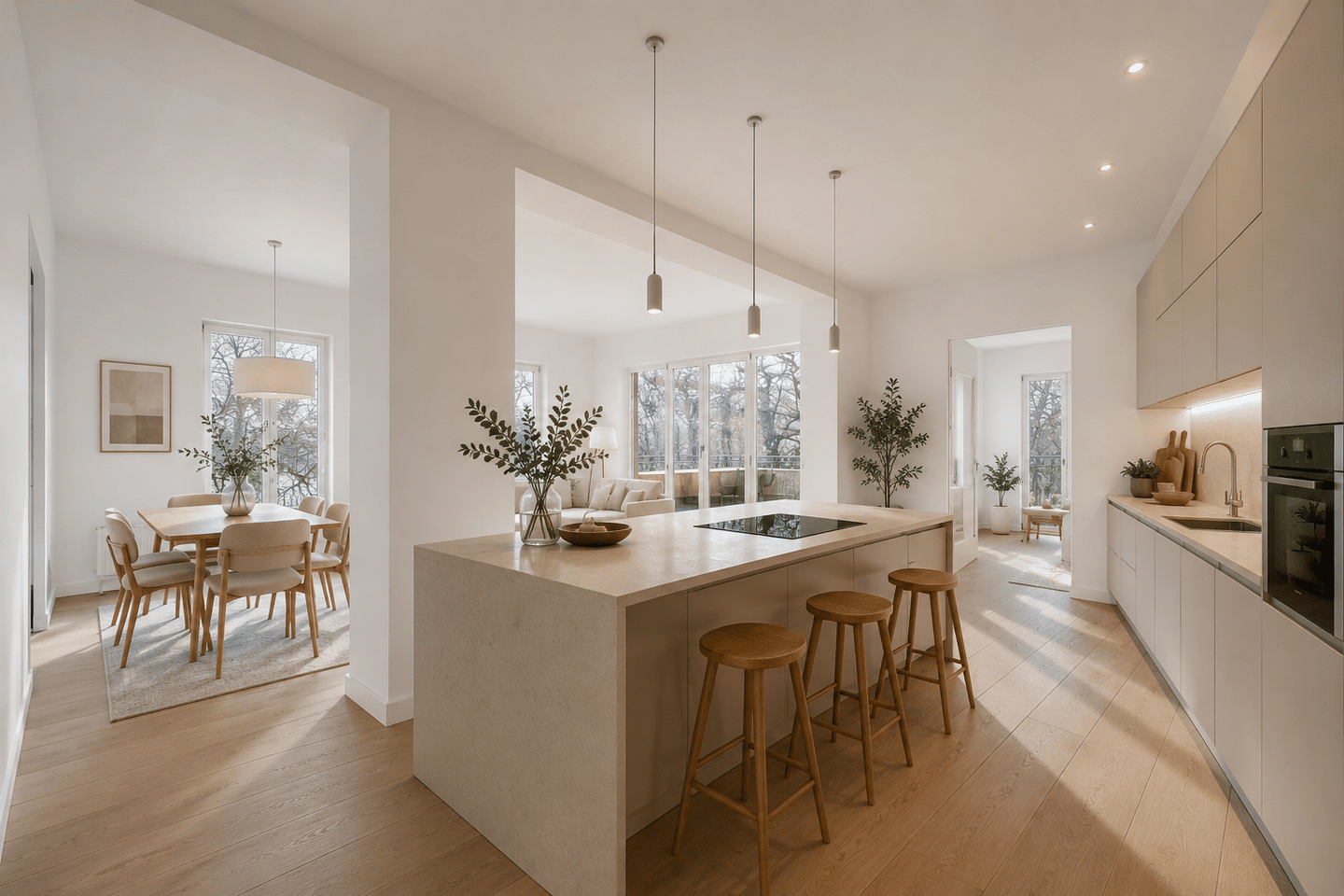 *** Penthouse am Tiefer See: Traumhaftes Design, unvergleichliche Seelage *** – Potsdam – Vorschaubild 7