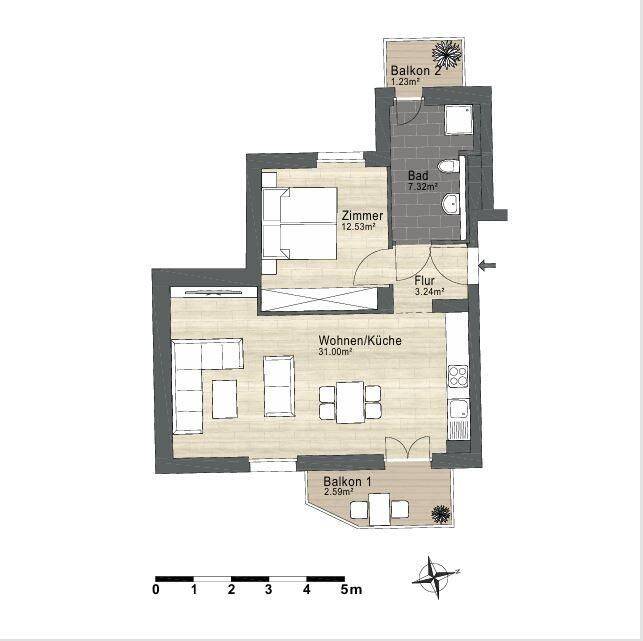 Modernes Wohnen in Schöneberg - Neubauwohnung mit Stil & Komfort – Berlin – Vorschaubild 4