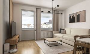 Attraktive 3-Zimmer-Wohnung in Düsseltal - mit Balkon & Loggia – 40239 Düsseldorf – Vorschaubild 3