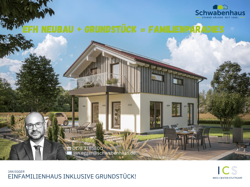Wunschneubau inklusive Grundstück: Die Zukunft für Ihre Familie – Esslingen am Neckar – Bild 1 von 6