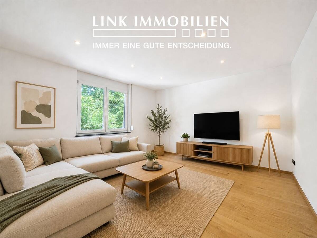 S-Feuerbach: charmante, geräumige 3-Zimmer-Wohnung mit eigenem Garten! – 70469 Stuttgart – Bild 1 von 9