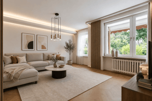 Lichtdurchflutetes Wohnen mit sonniger Westterrasse und Blick ins Grüne – 22589 Hamburg – Vorschaubild 3
