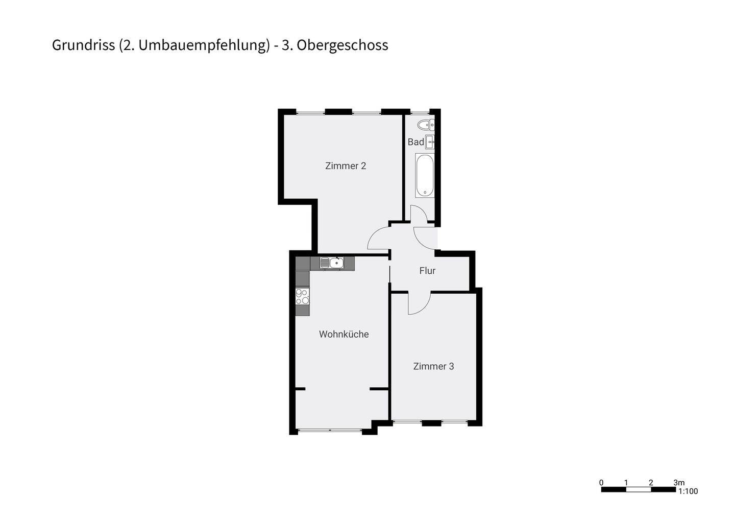 Helle 3-Zimmer-Wohnung nahe Lietzensee & Grunewald – Berlin – Vorschaubild 9