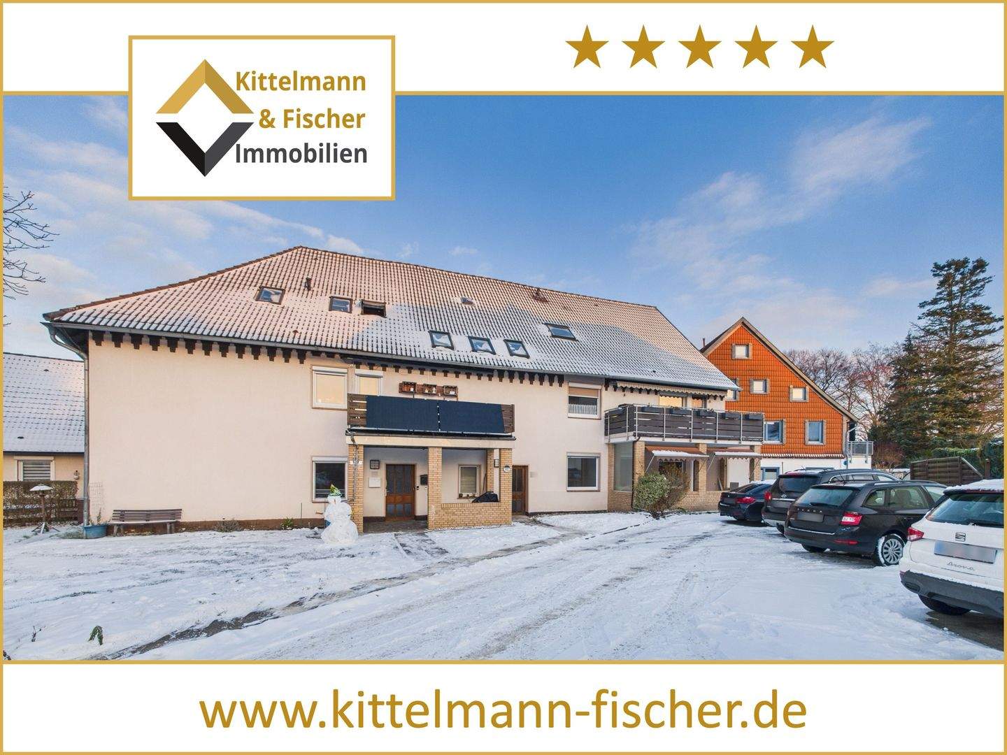 Sanierte und unvermietete Zwei-Zimmer-DG-Wohnung in SZ-Gebhardshagen. Eigennutzung oder Investment! – Salzgitter – Bild 1 von 7