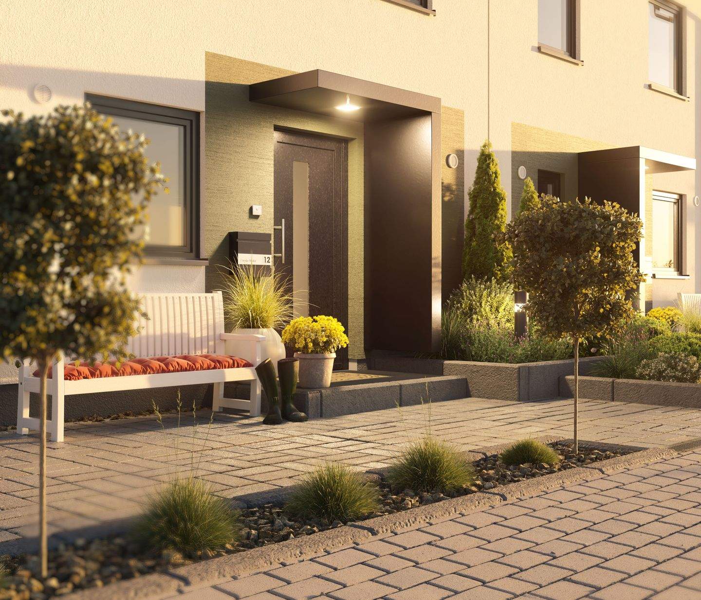 In dieser modernen und variablen DHH mit sehr viel Platz, auf einem sonnigen Grundstück, lebt es sich sehr entspannt in Ingolstadt OT Oberhaunstadt – Ingolstadt – Vorschaubild 3