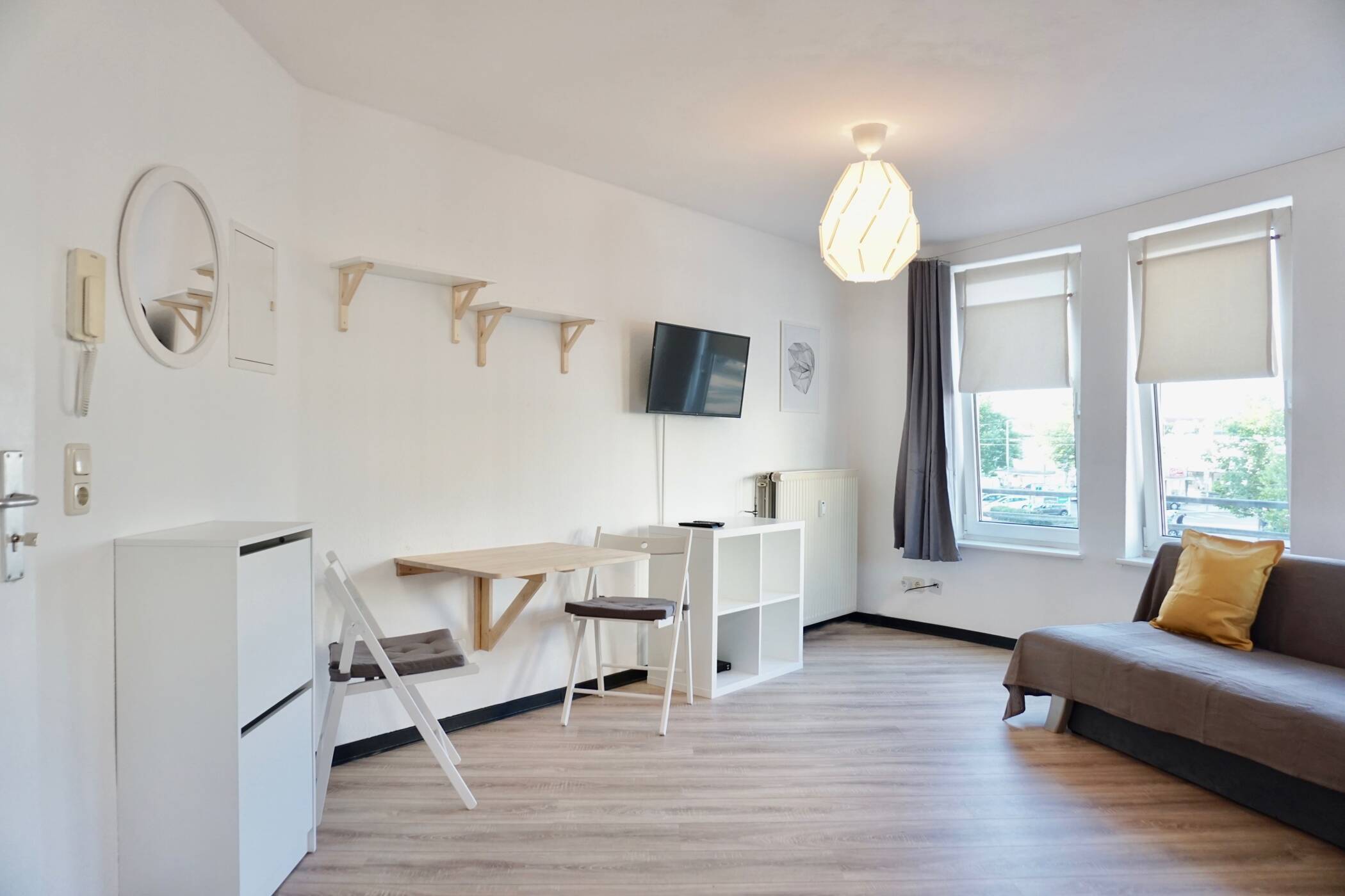 schönes möbliertes Apartment in Mannheim, ideale Verkehrsanbindung für Geschäftstätige – Mannheim – Vorschaubild 2