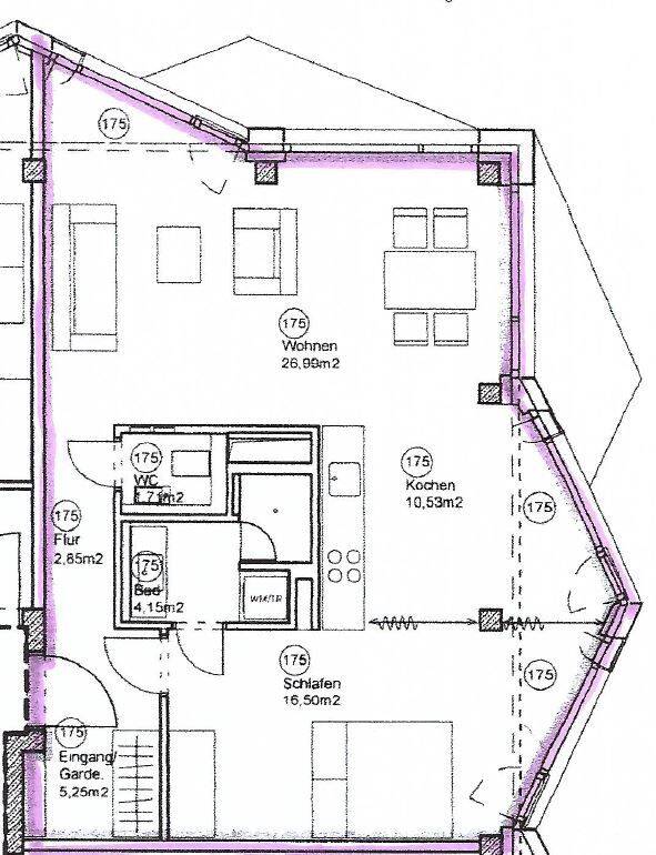 Modernes Apartment im 11. Obergeschoss des Friends Towers mit attraktivem Ausblick – München – Vorschaubild 2