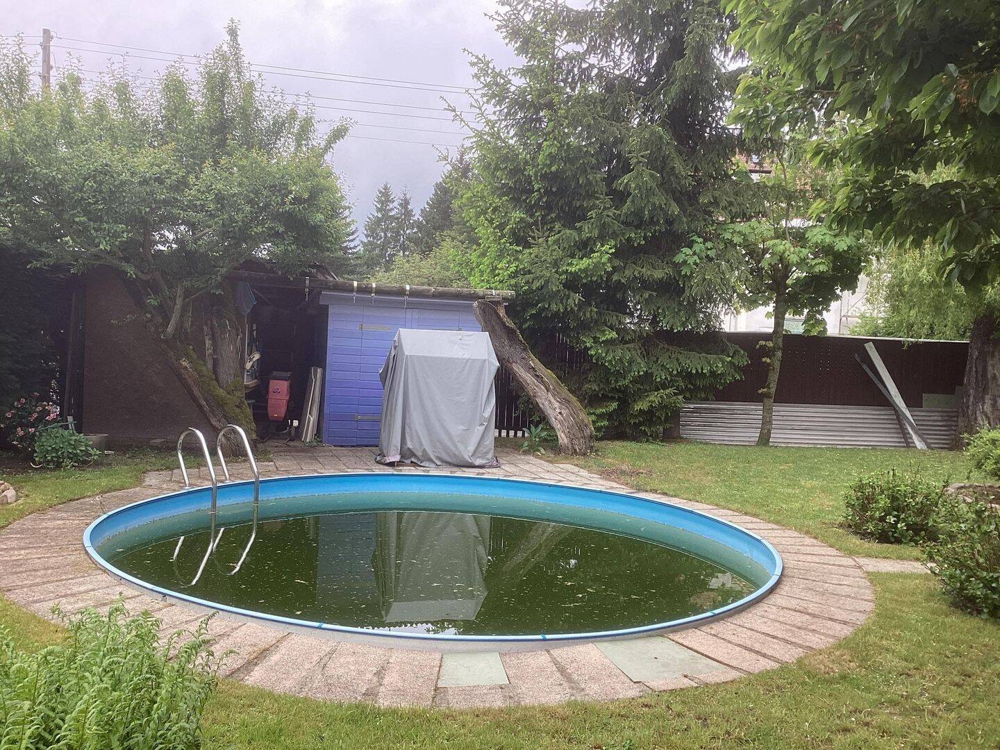 Villa ähnliches Zweifamilienhaus mit Garten und Pool auf 3 Etagen in Mölkau – Leipzig – Vorschaubild 6