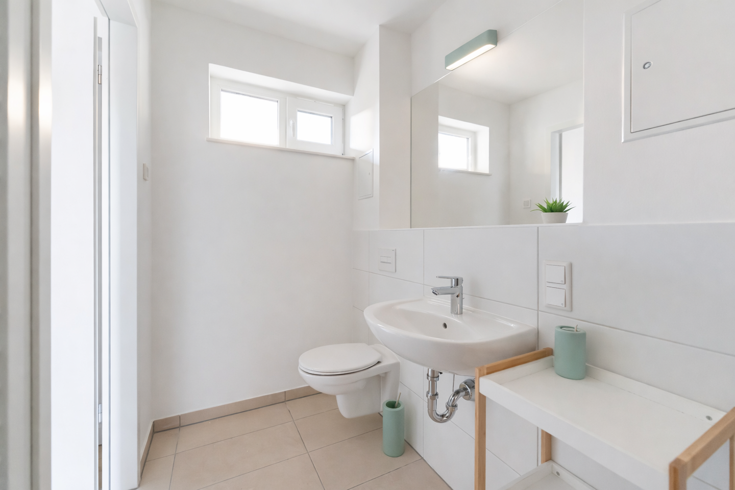 Ankommen, wohlfühlen, studieren: Exklusives Design-Apartment |möbliert|Fahrstuhl |Unilage|Dachgarten – Magdeburg – Vorschaubild 5