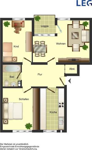 Demnächst frei! 3-Zimmer-Wohnung in Duisburg Neumühl – 47167 Duisburg – Vorschaubild 9