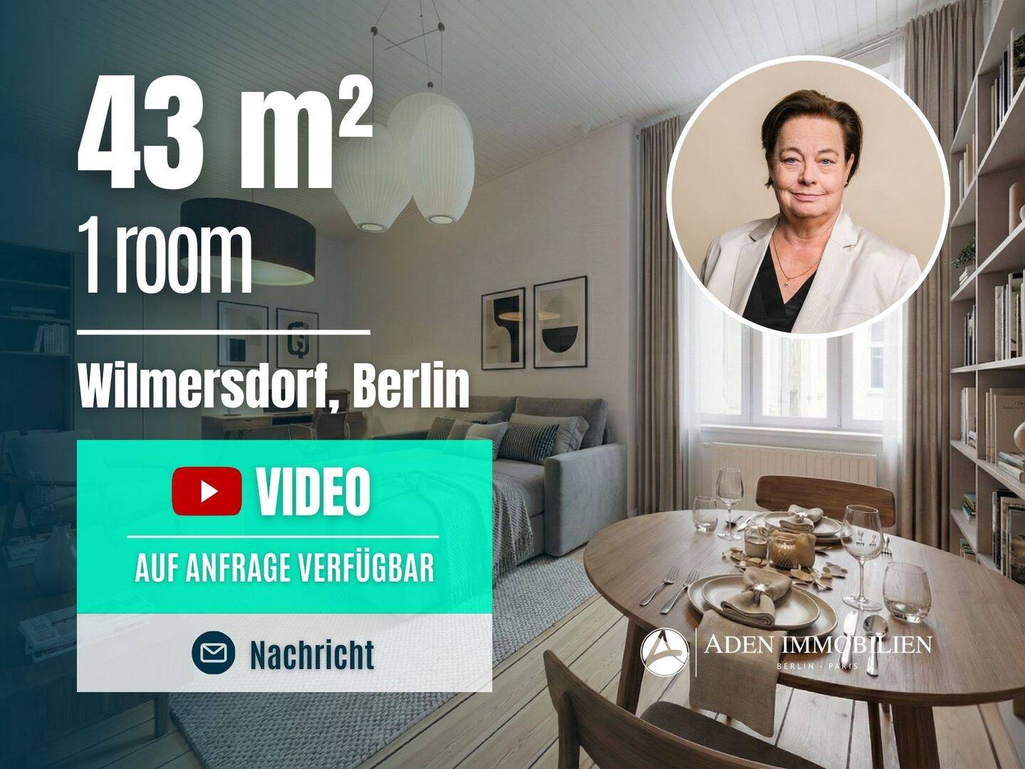 Clever geschnittenes 1-Zimmer-Apartment mit Altbaucharme in Wilmersdorf! – Berlin – Vorschaubild 3