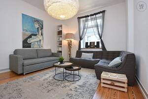 Modern möblierte Wohnung mit Balkon in Stuttgart Bad Cannstatt