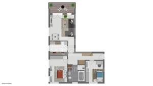 Moderne Eigentumswohnung mit Sonnenbalkon und Tiefgaragenstellplatz im Waldbadviertel! – 51107 Köln – Vorschaubild 7