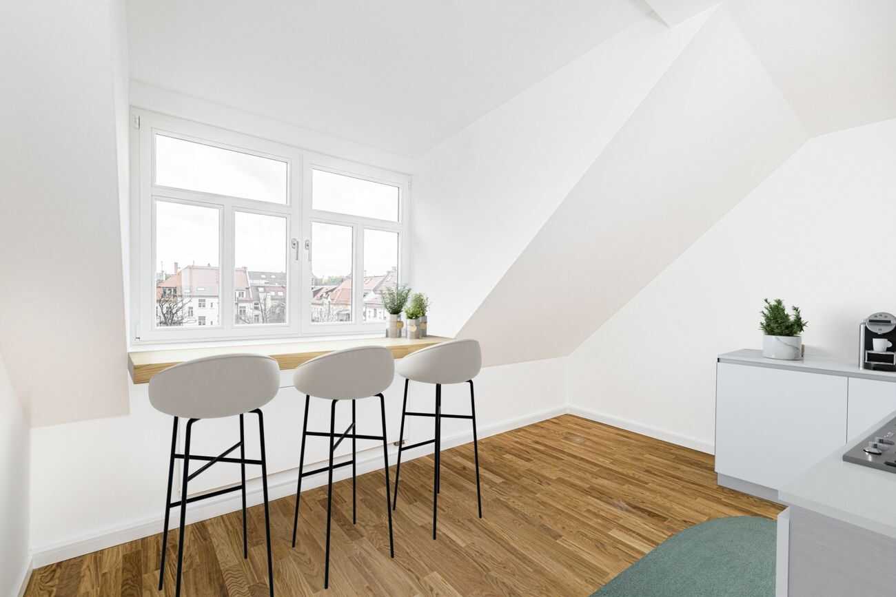 EINZUG AB SOFORT MÖGLICH | Gehobene 3-Raum-Wohnung über den Dächern der Stadt – Leipzig – Vorschaubild 9