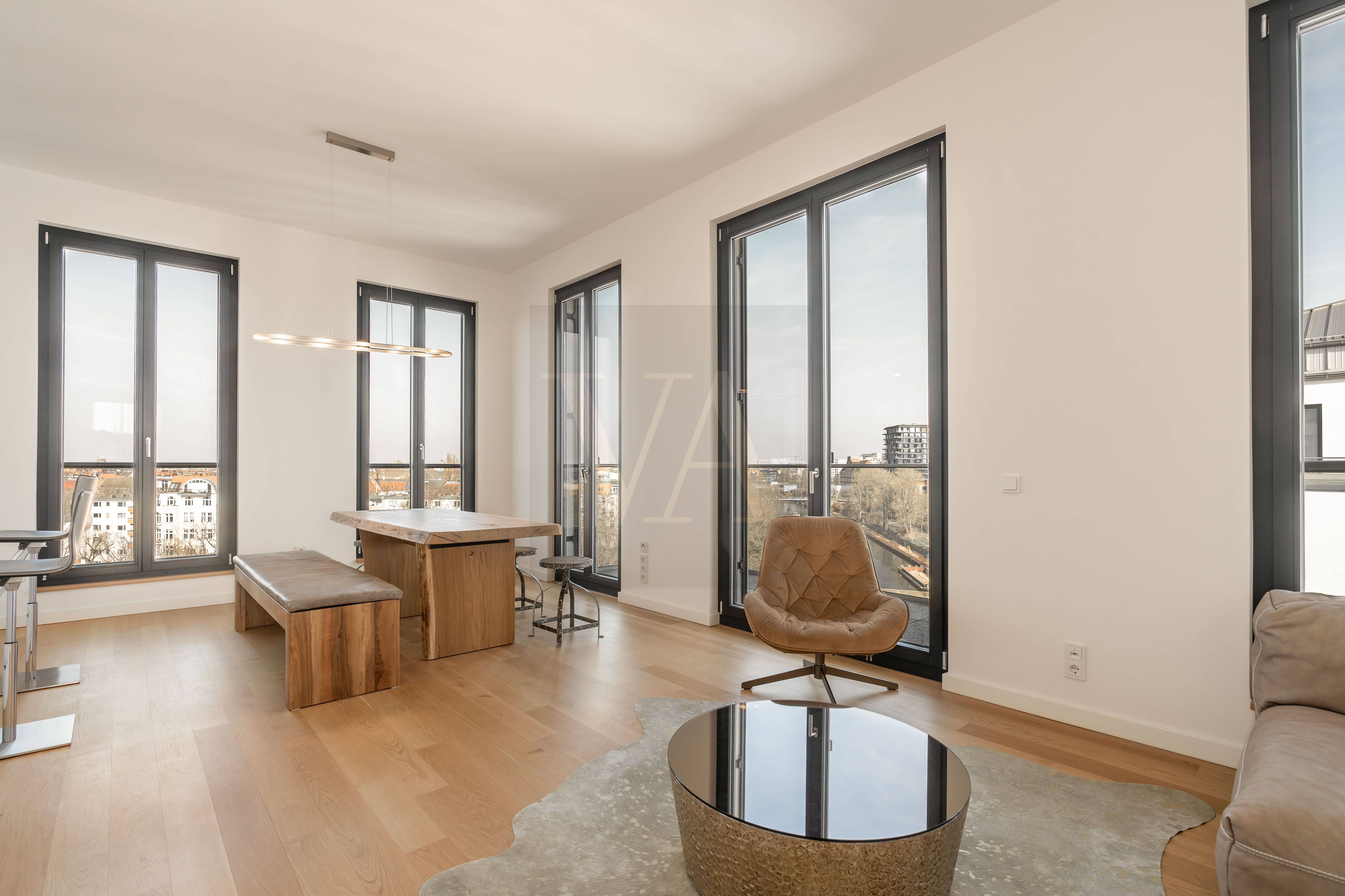 Spreefront Luxury Penthouse in Charlottenburg with Rooftop Terrace and High-End Finishes – Berlin – Vorschaubild 5