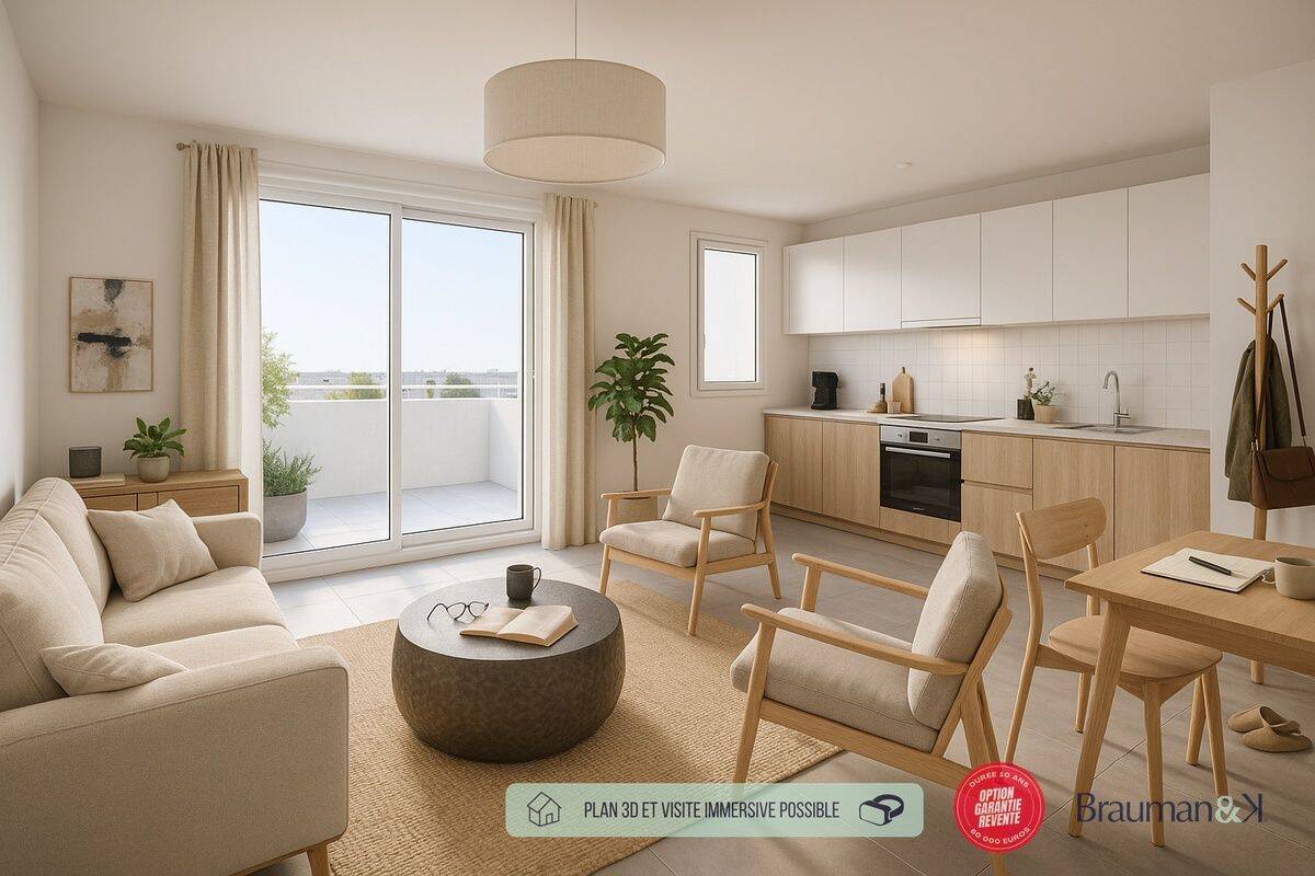 Appartement 3 pièces 67 m² · à Tours · 67 m² · 226 900 €