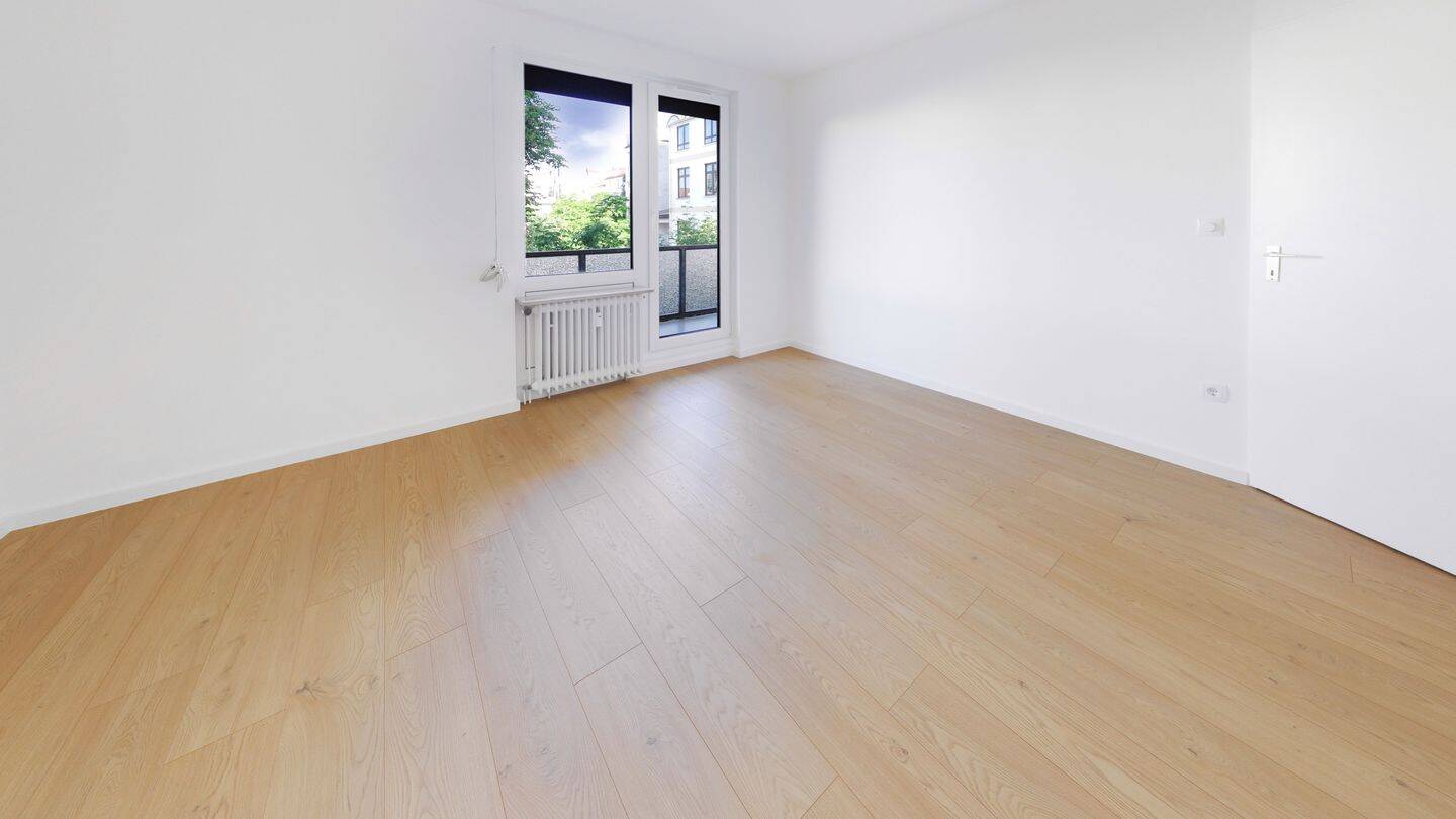 Stadtwohnung in Fesenfeld: Modernisierte 3-Zimmer-Wohnung mit Balkon ins Grüne Energieklasse C – Bremen – Vorschaubild 7