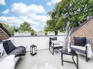 Ruhig - romantisch - renoviert: traumhafte Dachgeschosswohnung im grünen HH-Meiendorf – 22145 Hamburg – Vorschaubild 7
