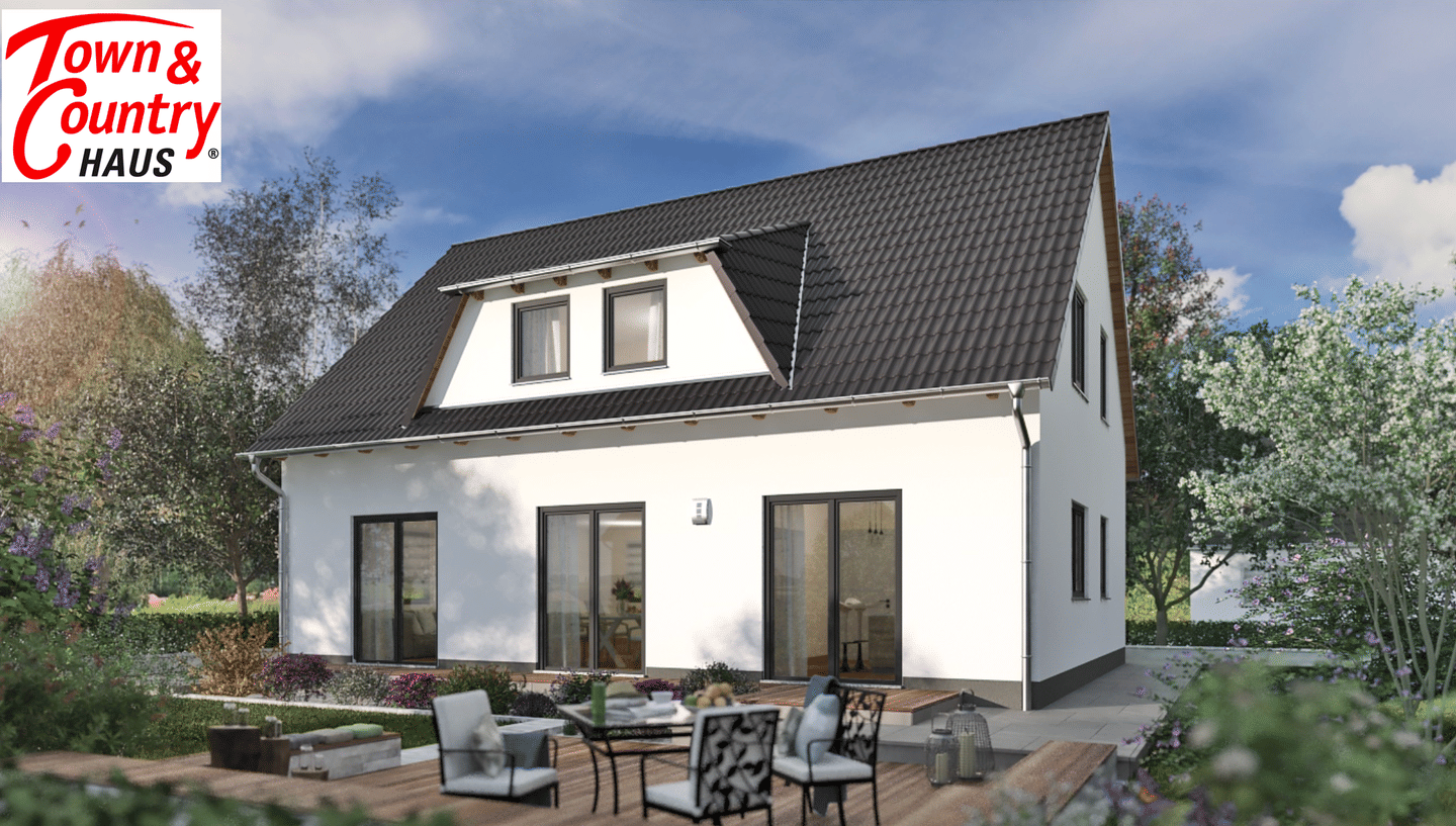 Modernes Town & Country Landhaus 142 – viel Platz, klare Grundrisse, zukunftssichere Technik in Mühldorf bei Stegaurach (Nähe Bamberg) – Stegaurach – Vorschaubild 2