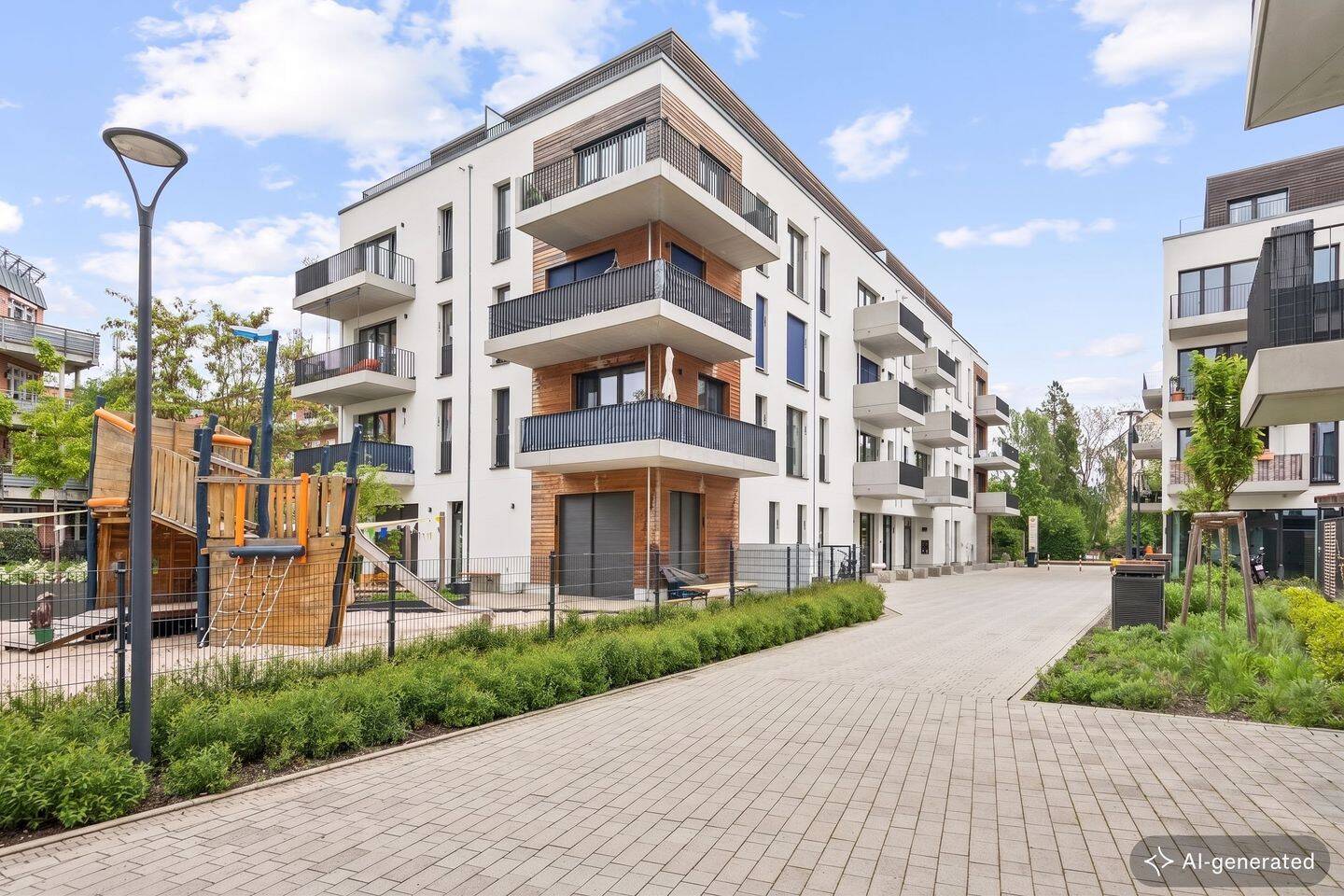 Exklusive Penthouse-Wohnung mit zwei Terrassen in Wasserlage