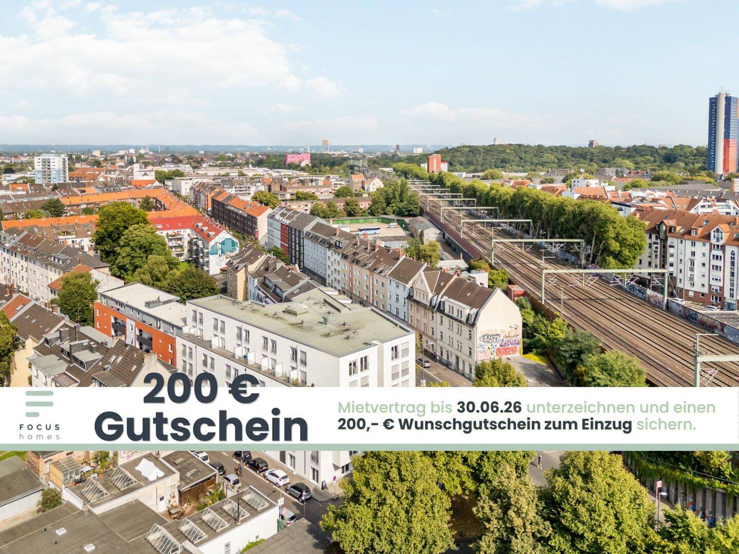 Möblierter Wohntraum über den Dächern Kölns – Köln – Bild 1 von 9
