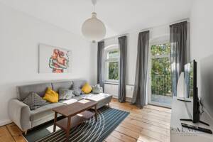 Ruhige 2-Zimmer-Altbauwohnung mit Balkon zum Innenhof – 10245 Berlin – Vorschaubild 1