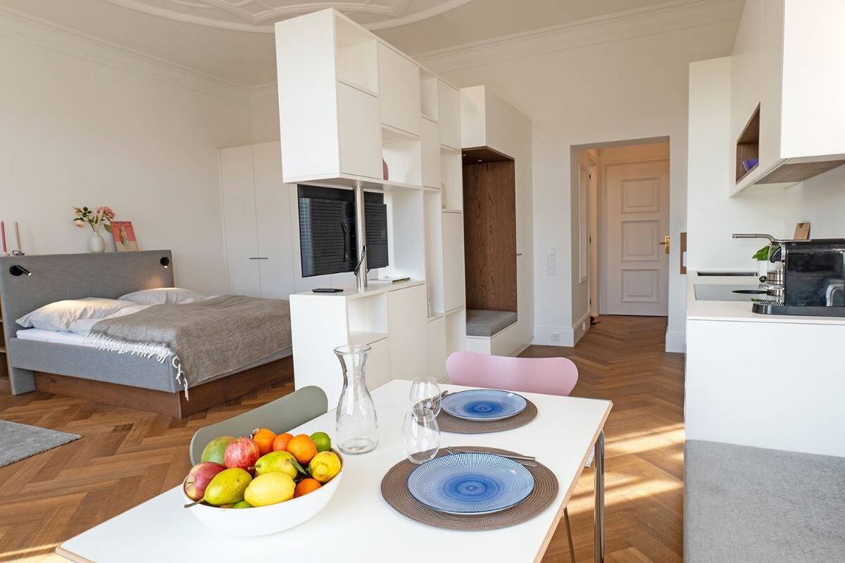 Möbliertes Luxusapartment im Lehel direkt am Englischen Garten und der Isar – München – Vorschaubild 3