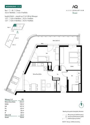 München-Modell-Eigentum: 3 Zimmer mit 73 m² – 81735 München – Vorschaubild 4