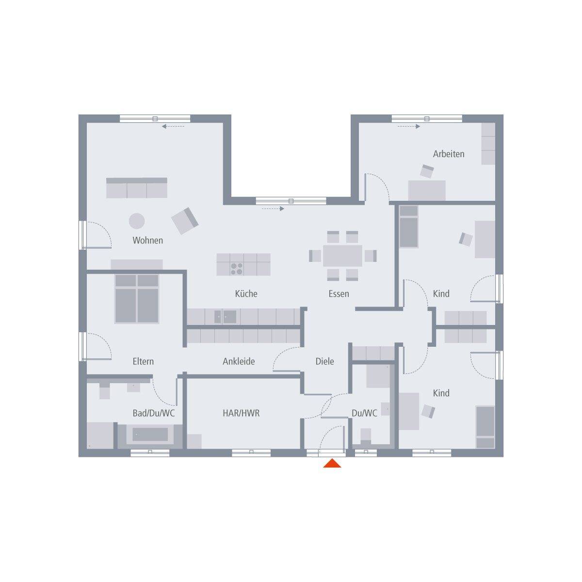 Exklusiver OKAL - Bungalow inkl. Grundstück – Rommerskirchen – Vorschaubild 4