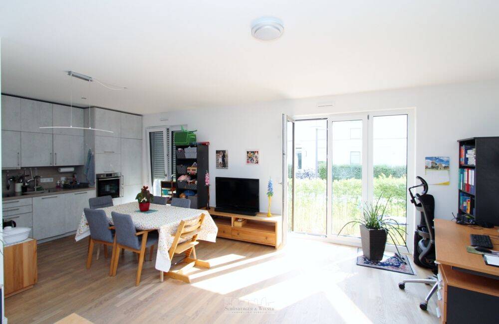 Moderne 2-ZKB-Erdgeschosswohnung mit Terrasse im begehrten Dörnberg Quartier – Regensburg – Vorschaubild 4
