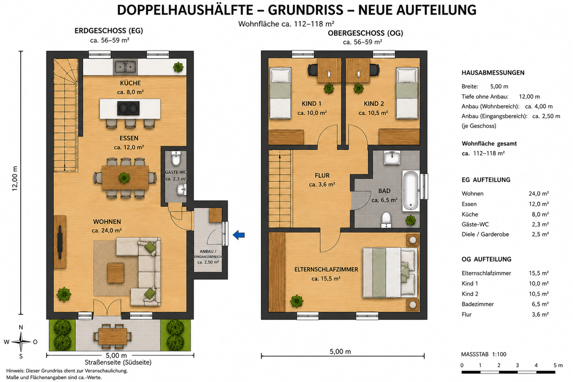 Haus in 88400 Biberach an der Riß mit 98 m² kaufen