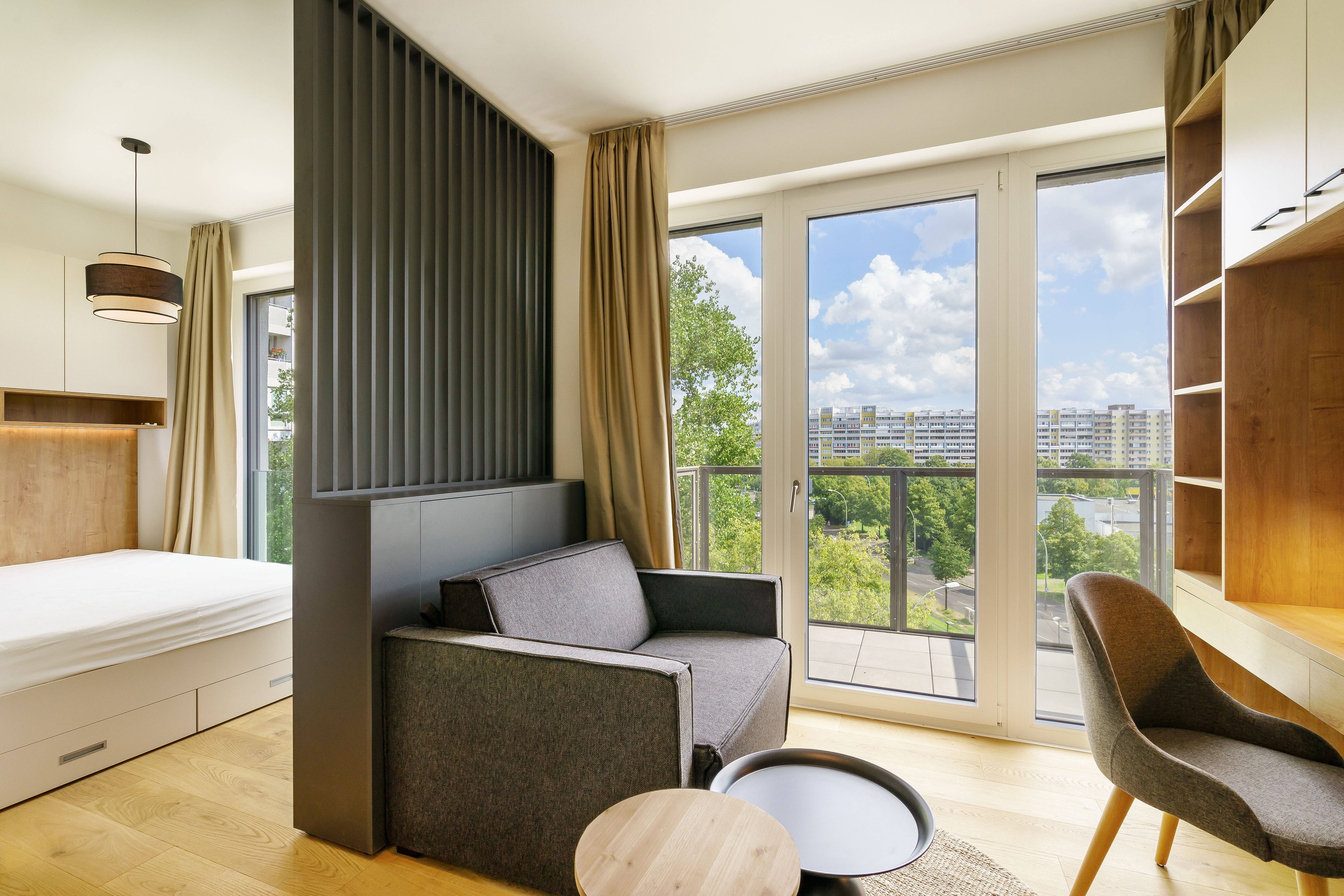Business-Apartment with registration, including broadcasting fee (GEZ) and other amenities!