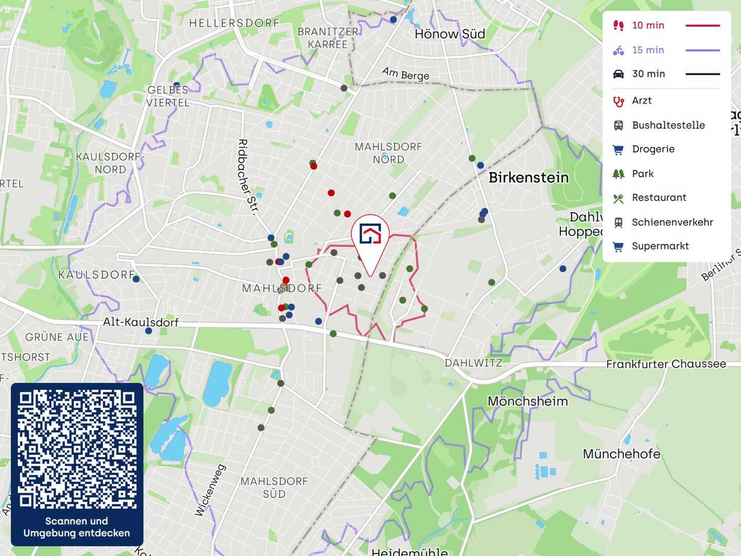 Einfamilienhaus Neubau Mahlsdorf Grundstück ca. 500 m² – Berlin – Vorschaubild 9