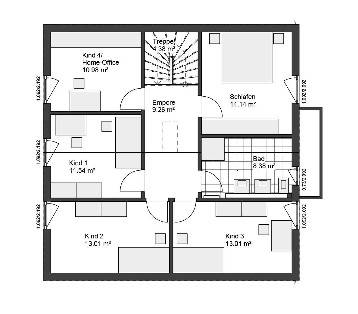 Perfekte Harmonie: Haus, Grundstück & Finanzierung aus einer Hand. – Handewitt – Vorschaubild 3