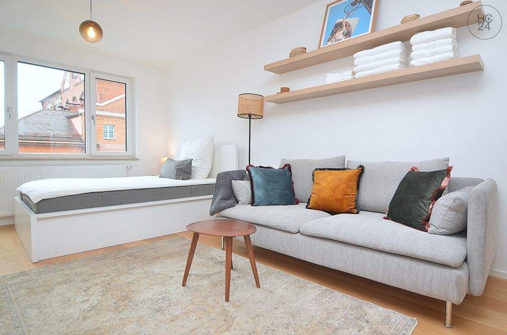 Exklusiv möbliertes 1-Zimmer-Apartment mit WLAN in St.-Johannis – Nürnberg – Vorschaubild 2